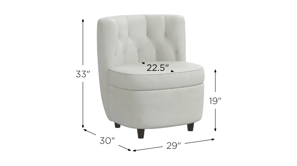Zaire Chair Dimensions