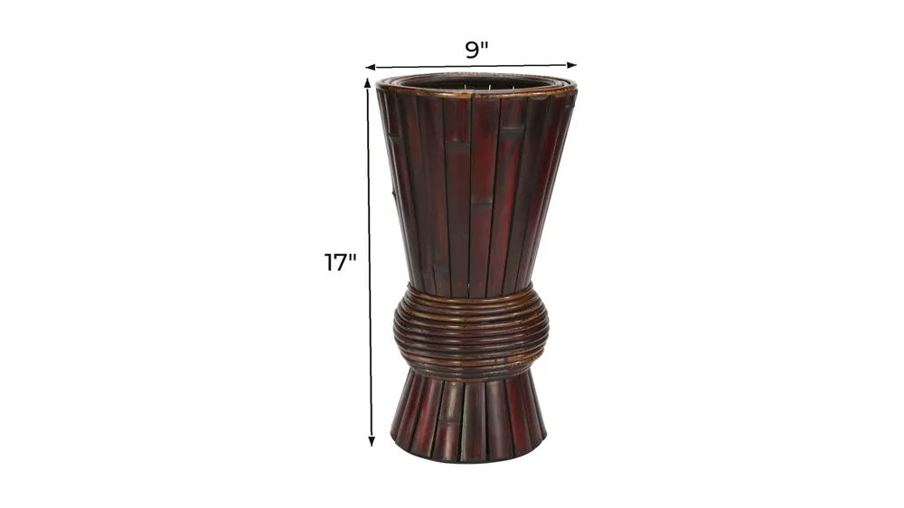 Bamboo Decorative Planter Dimensions