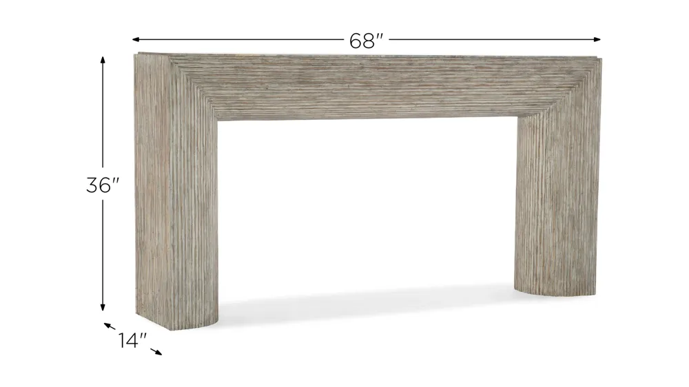 Amani Sofa Table Dimensions
