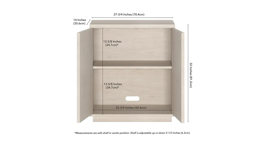 Alston Accent Cabinet Dimensions