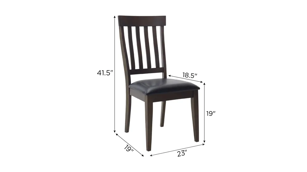 Mirabelle Side Chair Dimensions