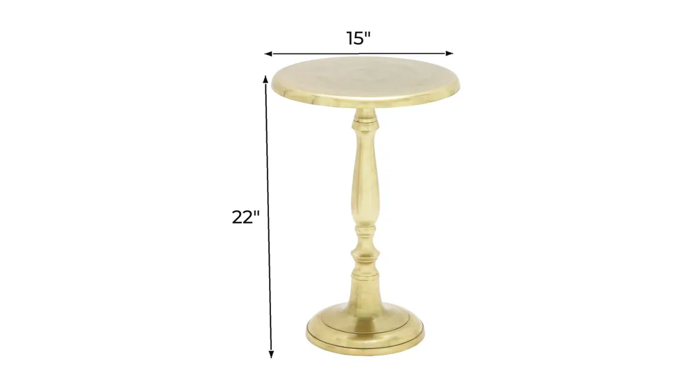 Ivy Collection Bistro Accent Table Dimensions