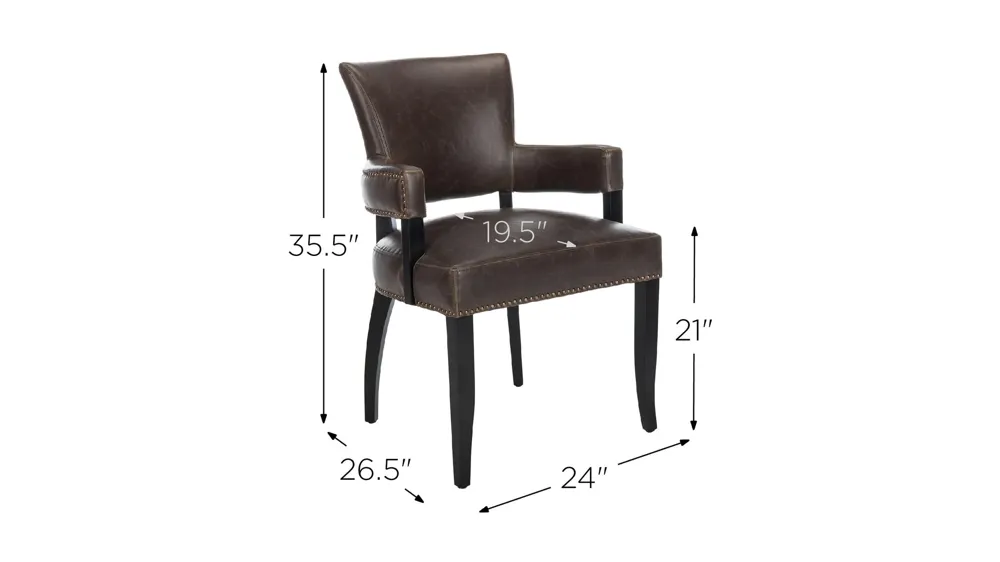 Kerry Dining Arm Chair Dimensions