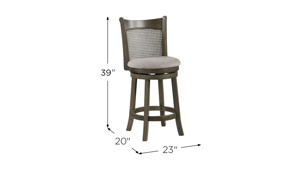 Rusaw Counter Stool Dimensions