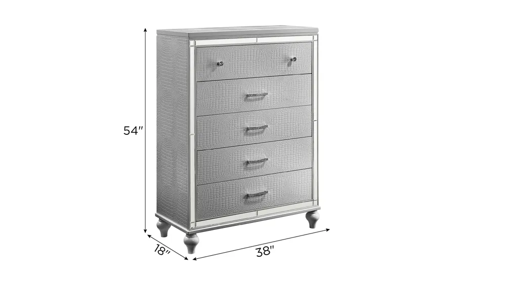 Valentino Chest Dimensions