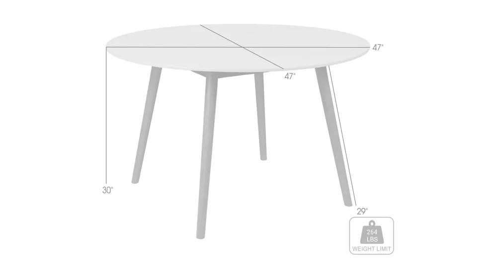 Sydney Outdoor Dining Table Dimensions