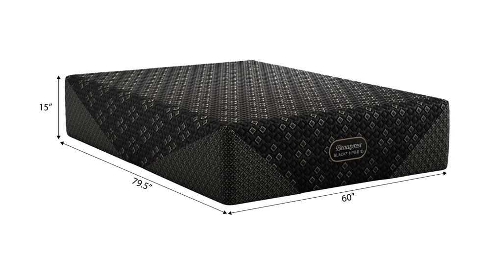 Beautyrest Black Hybrid  Series Five XCS Plush Mattress Dimensions