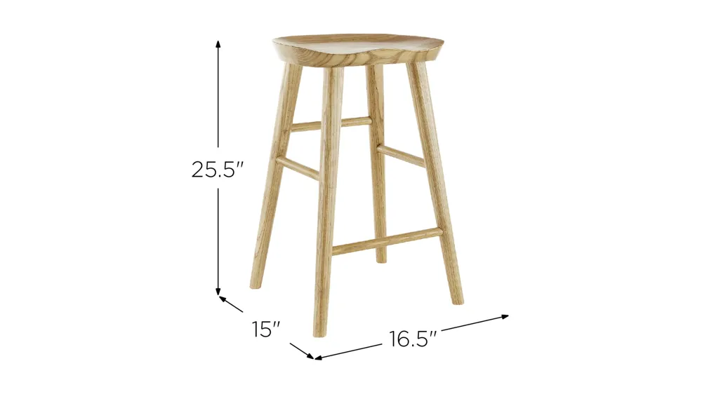 Vieno Counter Stool Dimensions