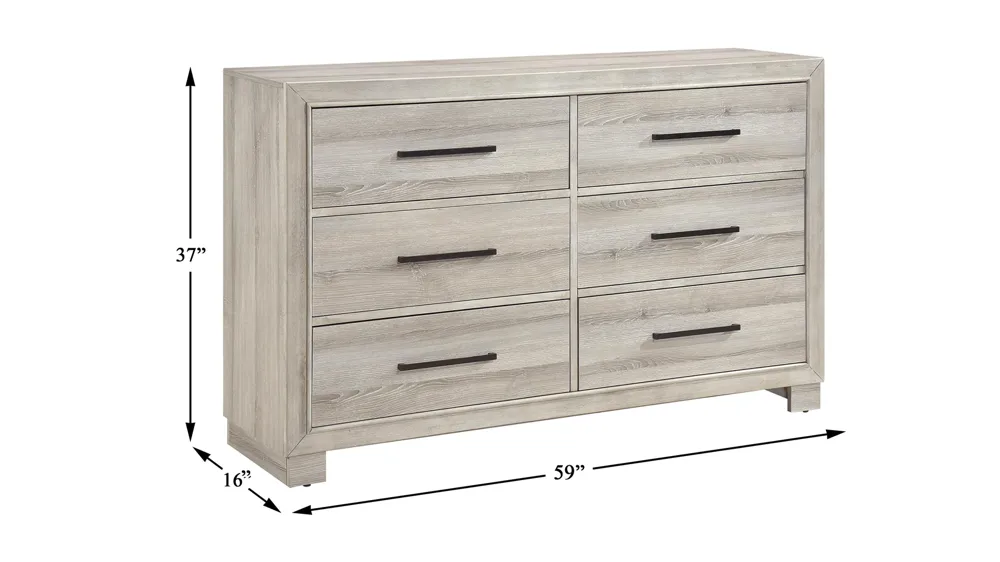 Fraser Dresser Dimensions