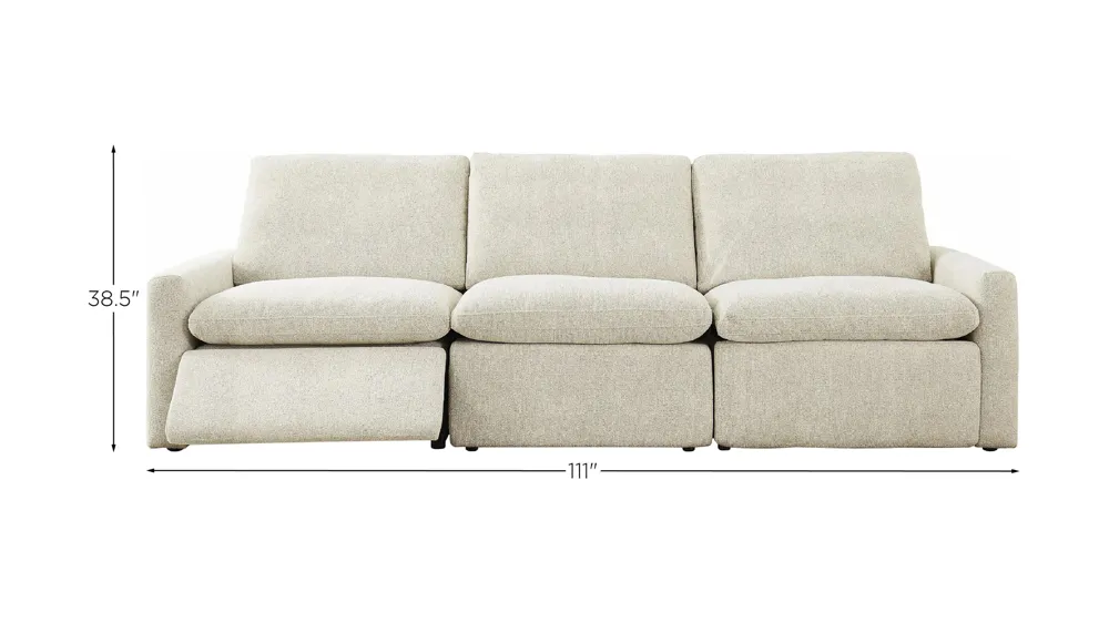 Hartsdale 3-pc. Power Sectional Dimensions