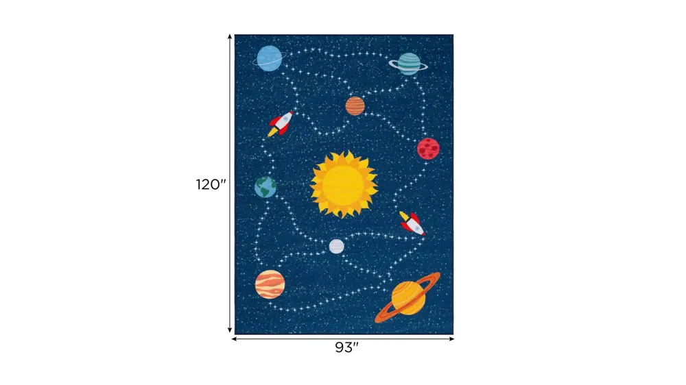 Chenango Kids' Playhouse Rug Dimensions