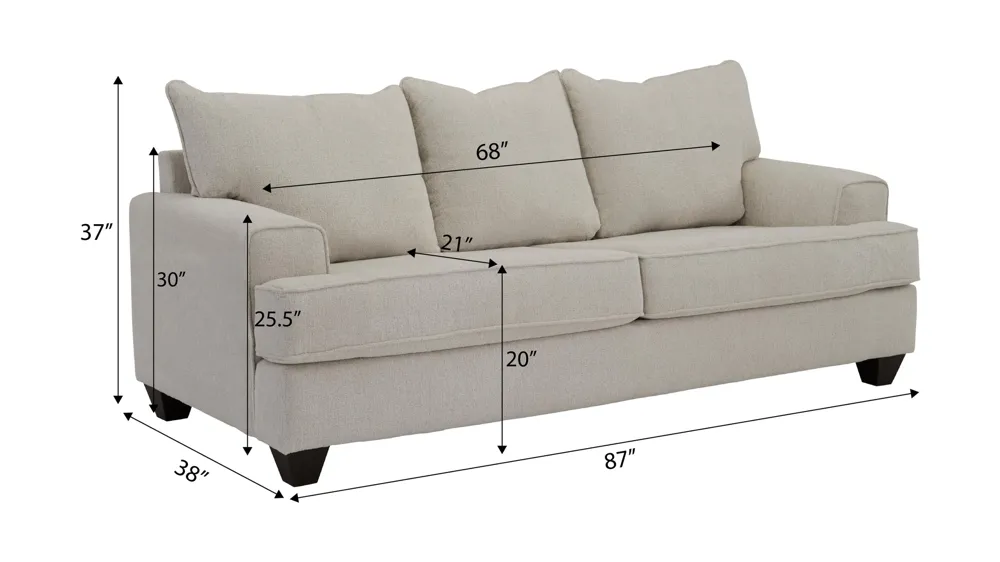 Solara Sofa Dimensions