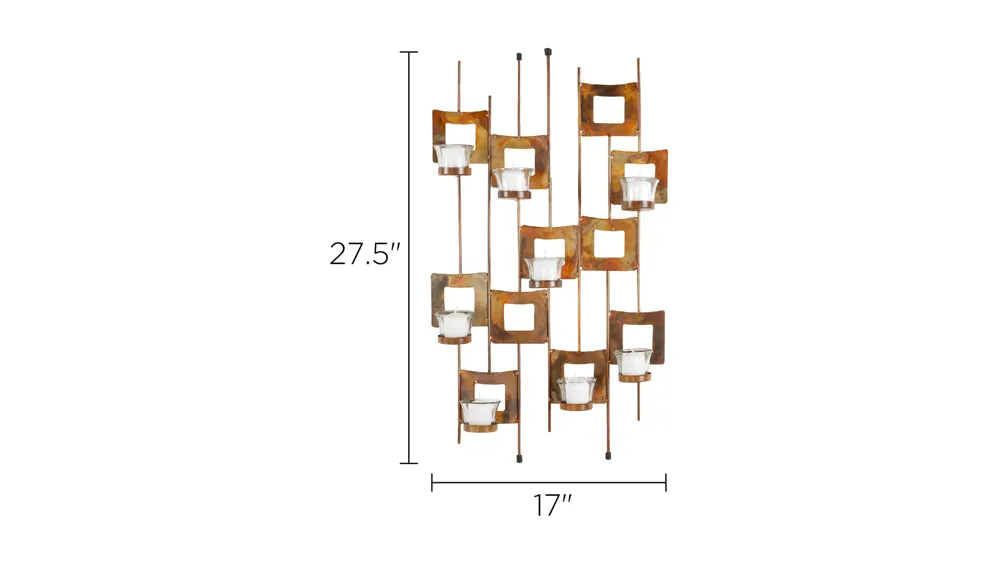 Votive Wall Decor Dimensions