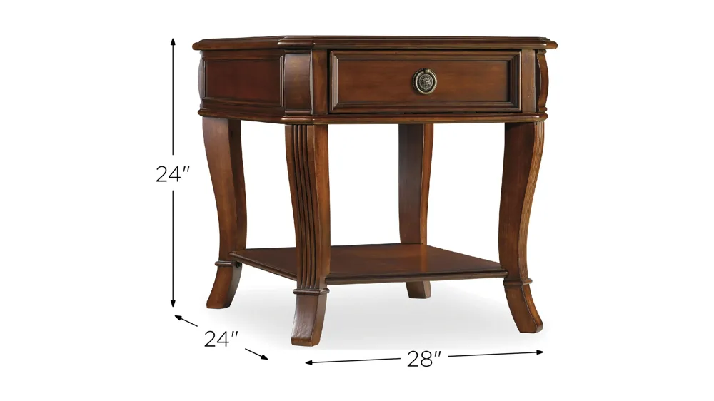 Brookhaven End Table Dimensions