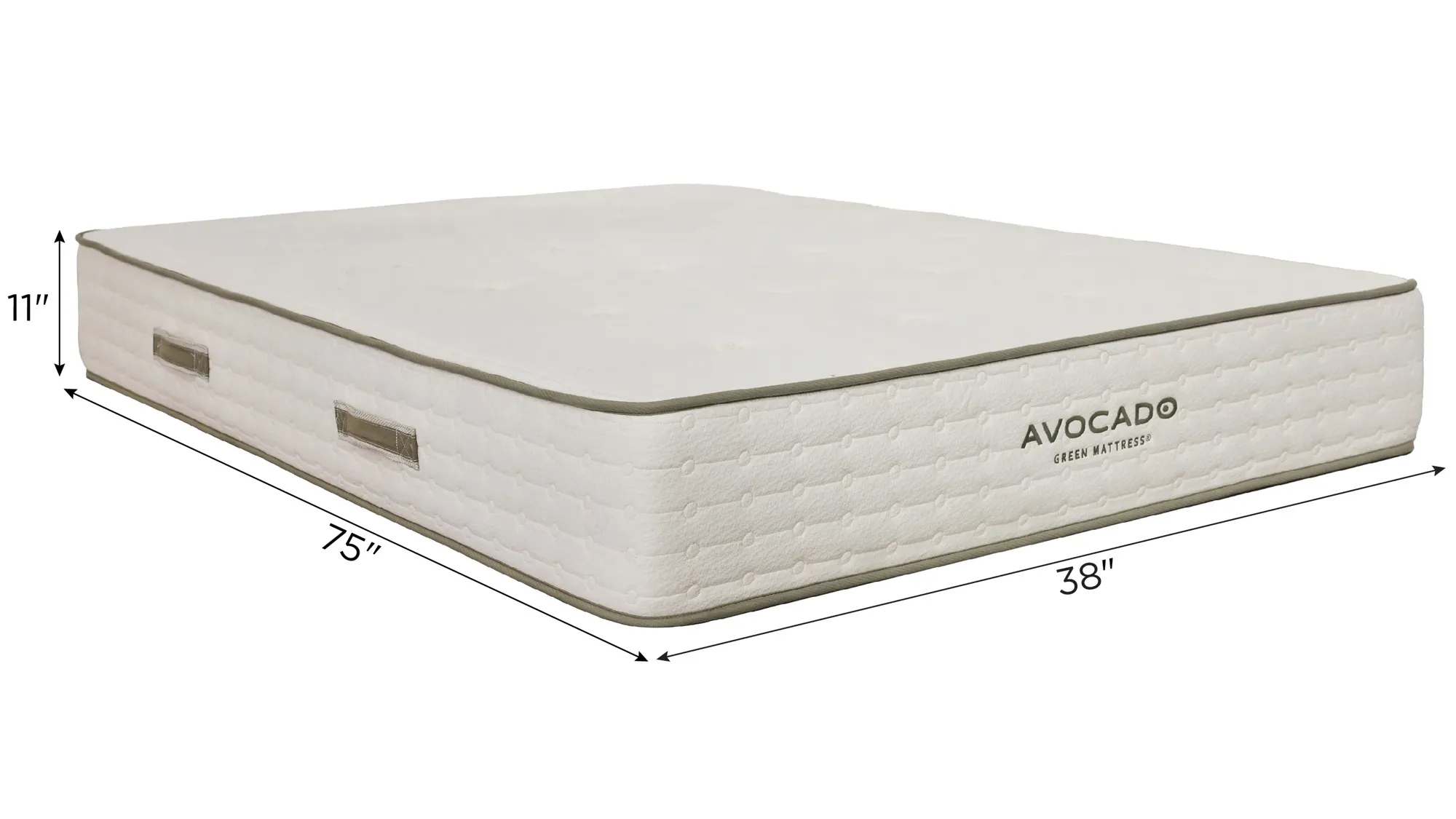 Avocado Green Mattress Queen Firm Standard