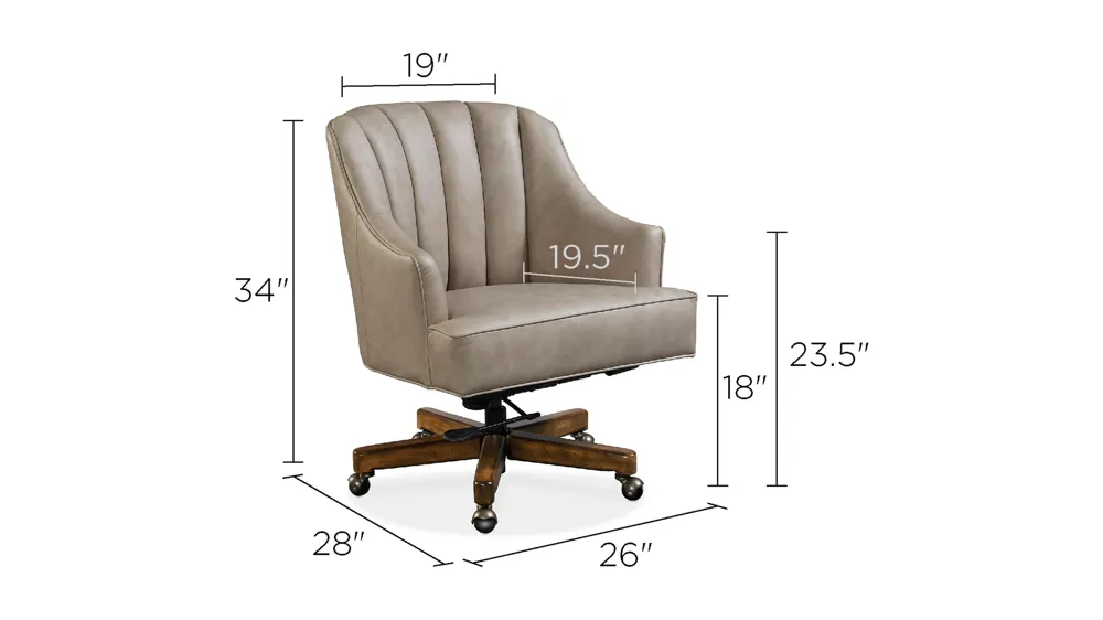 Haider Executive Swivel Tilt Chair Dimensions