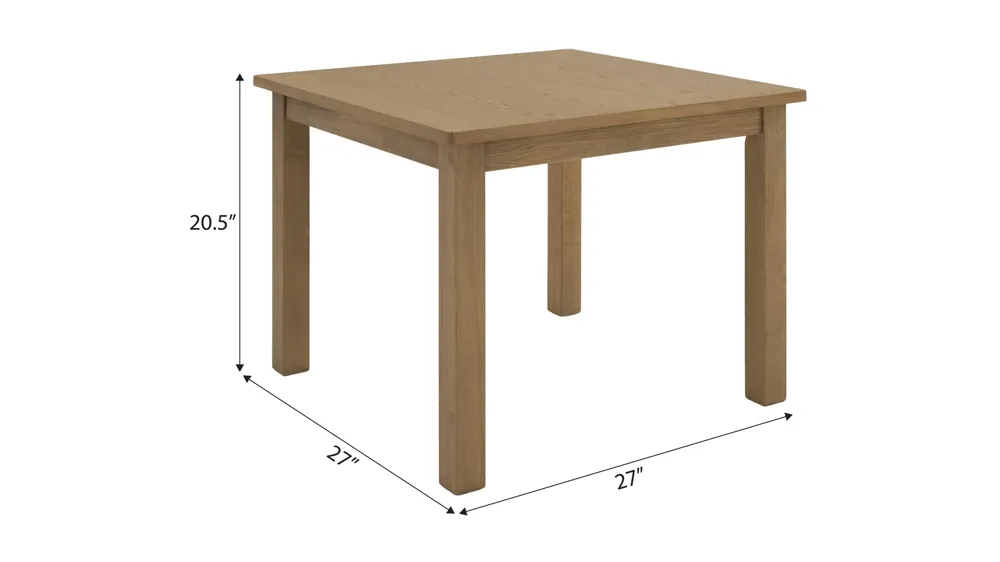Rory Toddler Table Dimensions