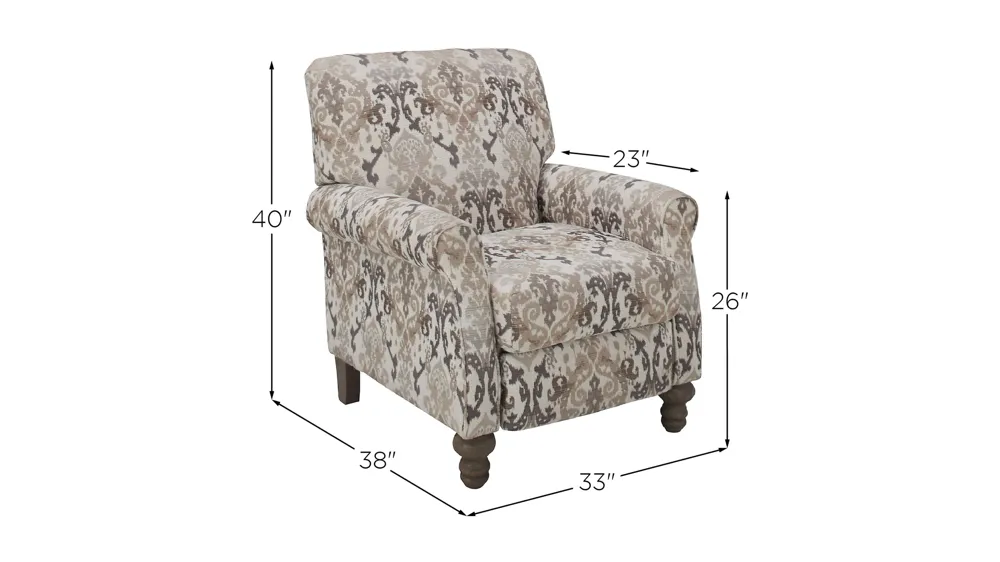 Torrey Recliner Dimensions