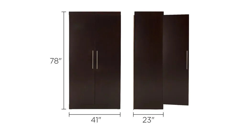Madden Center Armoire Dimensions