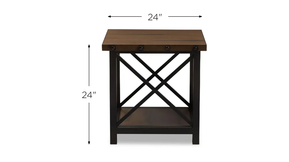 Herzen Occasional End Table Dimensions