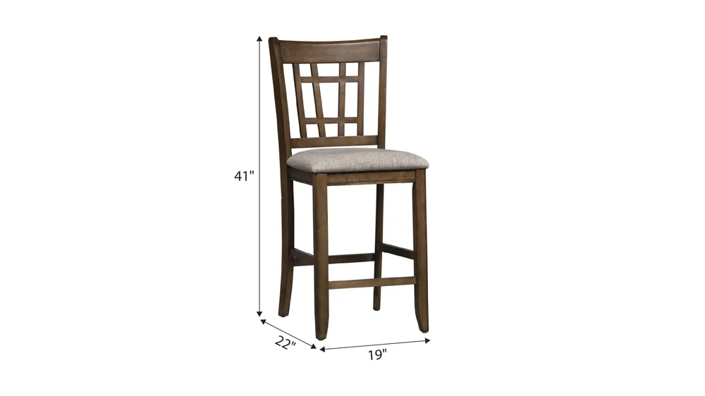 Santa Rosa Counter Chair-Set of 2 Dimensions
