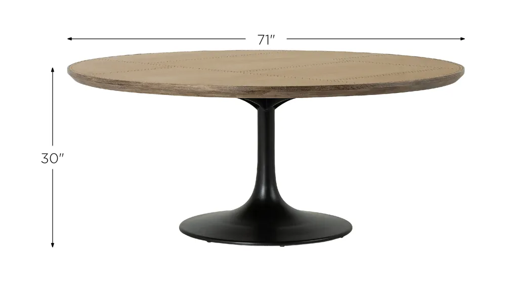 Powell Round Dining Table Dimensions