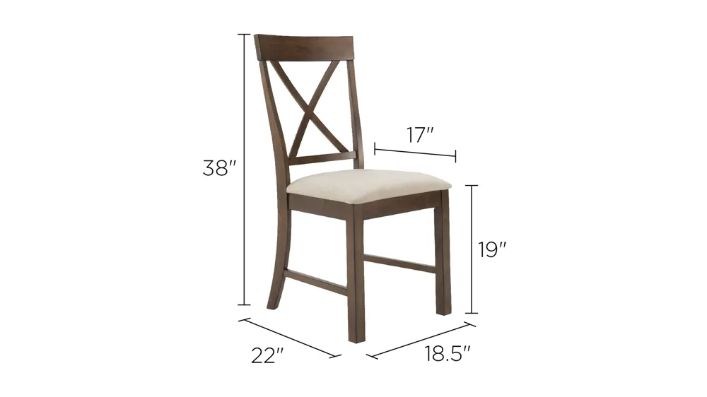 Reid Dining Chair Dimensions