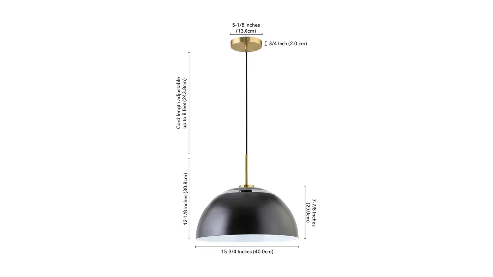 Errol Pendant Dimensions