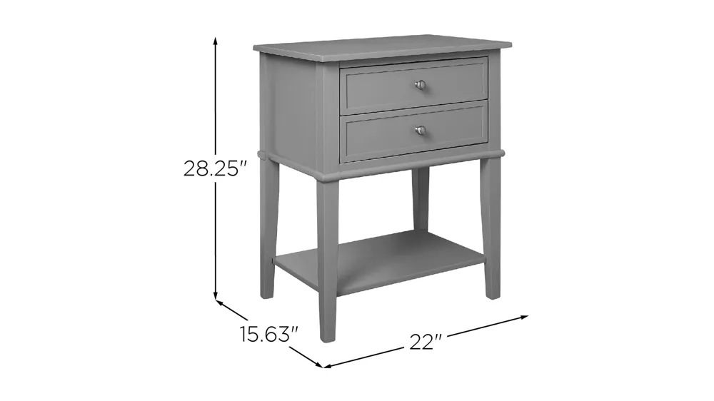 Franklin Accent Table Dimensions