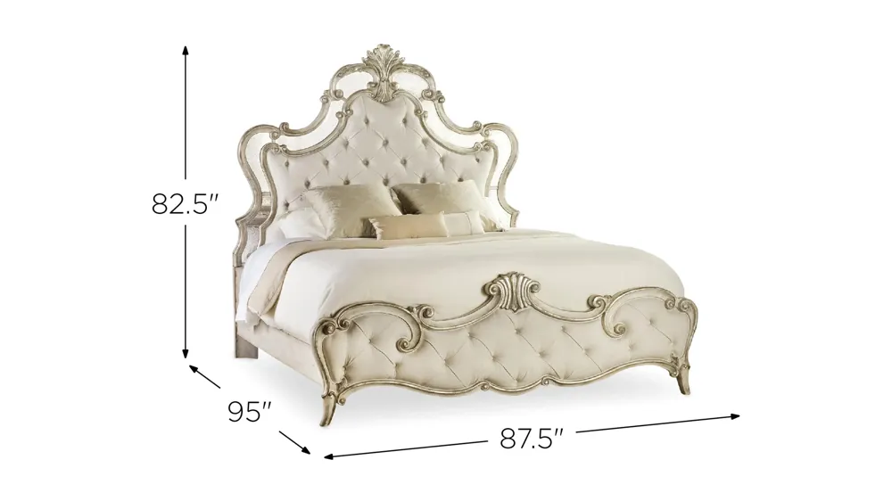 Sanctuary Upholstered Bed Dimensions
