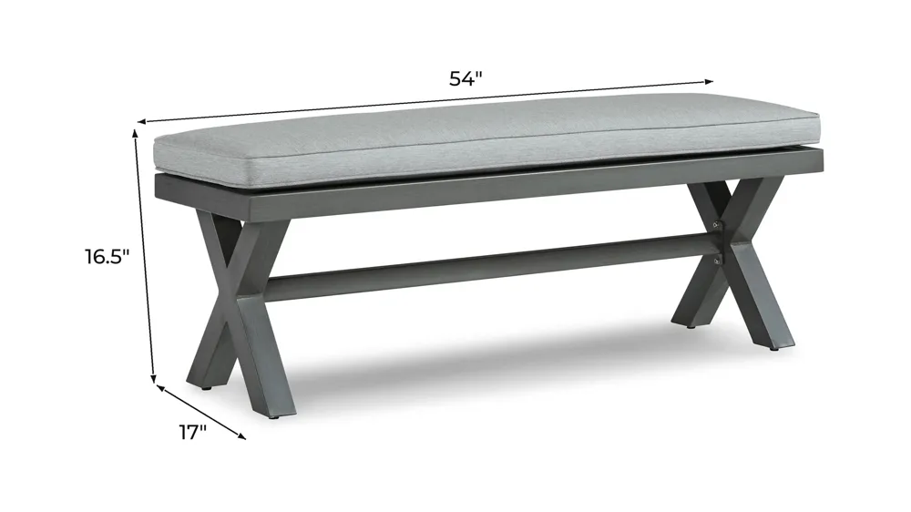 Elite Park Outdoor Bench Dimensions