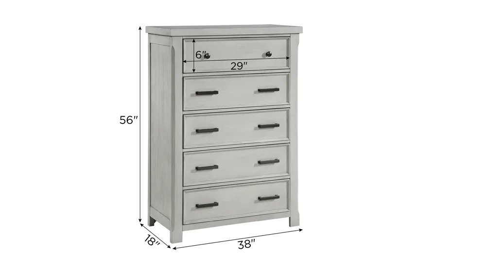 Ohana Chest Dimensions