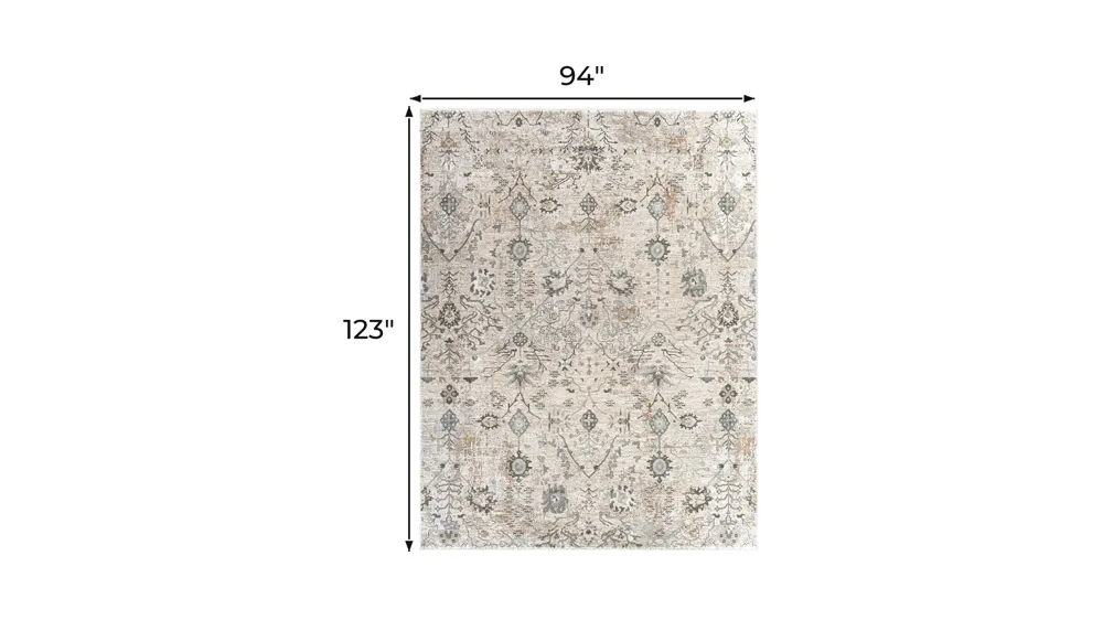 Glynn Saldea Area Rug Dimensions