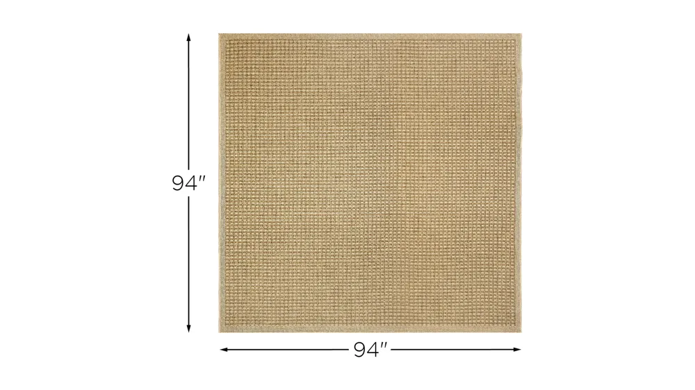 Monterey Basket Indoor/Outdoor Rug Dimensions