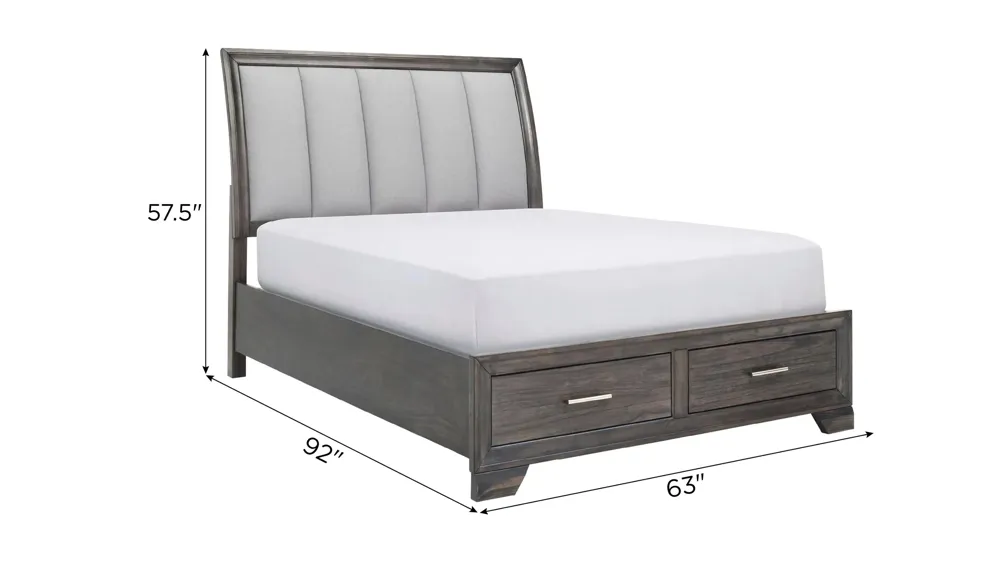 Wegner Storage Bed Dimensions