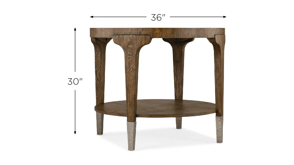 Chapman Round Side Table Dimensions