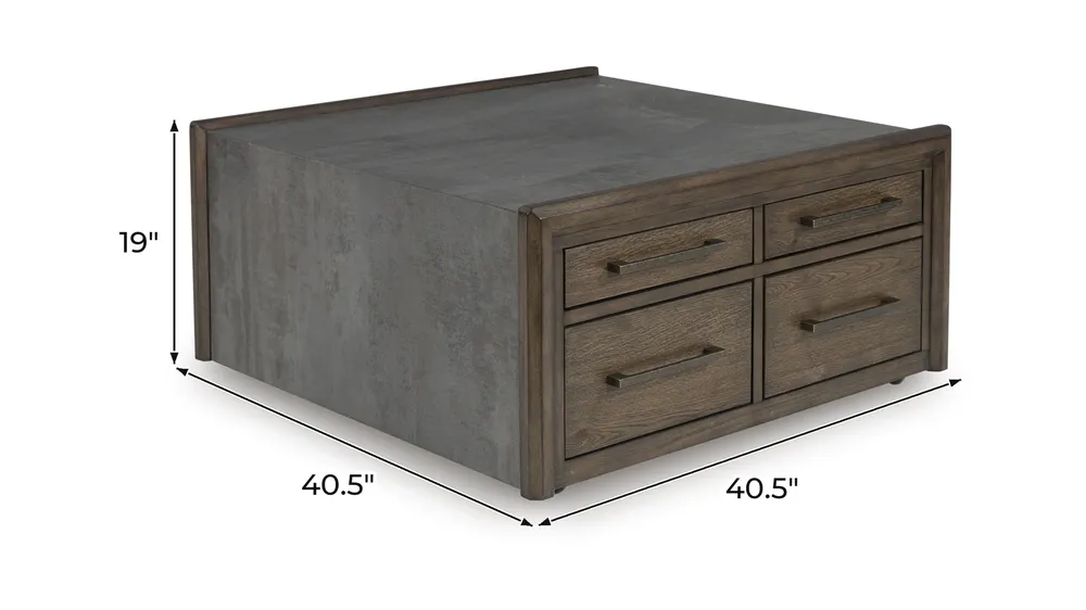 Kallenny Coffee Table Dimensions