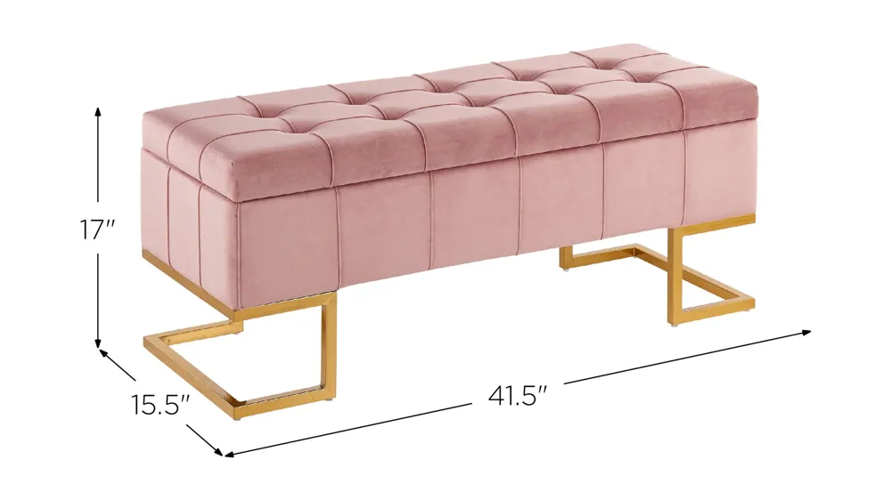 Midas Storage Bench Dimensions