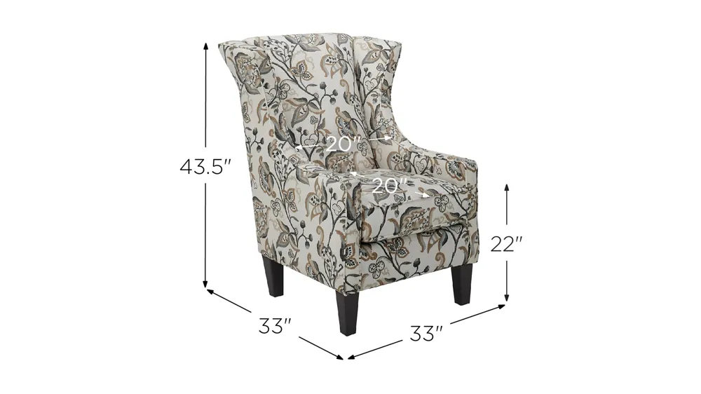 Renville Accent Chair Dimensions