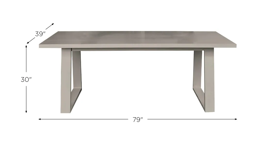 May Dining Table Dimensions