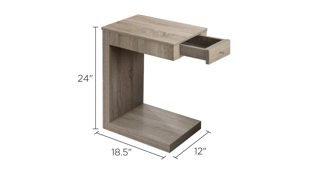 Pierce Rectangular Accent Table Dimensions
