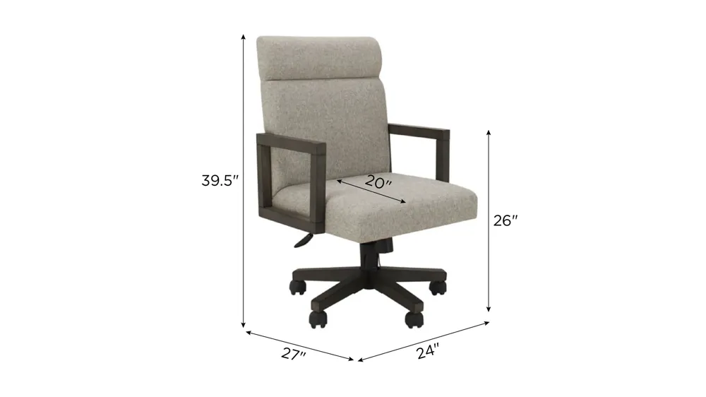 Minot Office Chair Dimensions