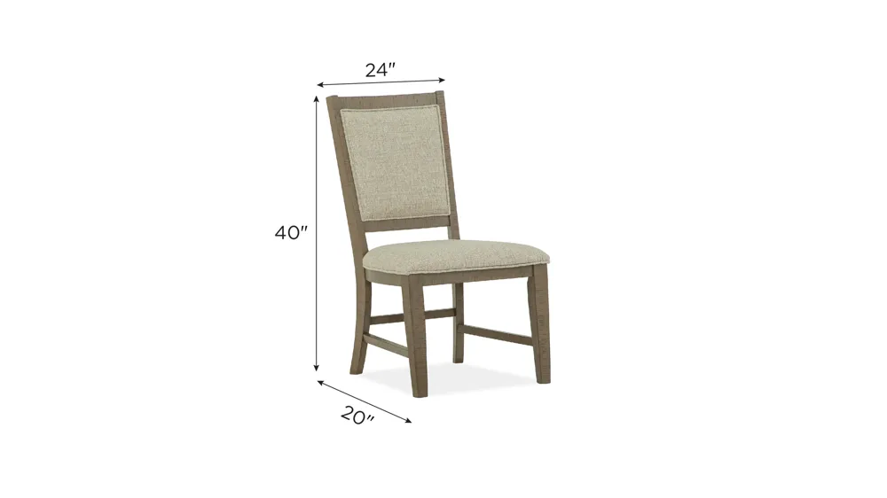 Ivy Ridge Side Chair- Set of 2 Dimensions