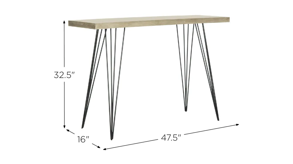 Landers Console Table Dimensions