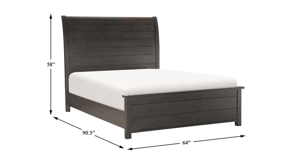 Ashden Sleigh Bed Dimensions
