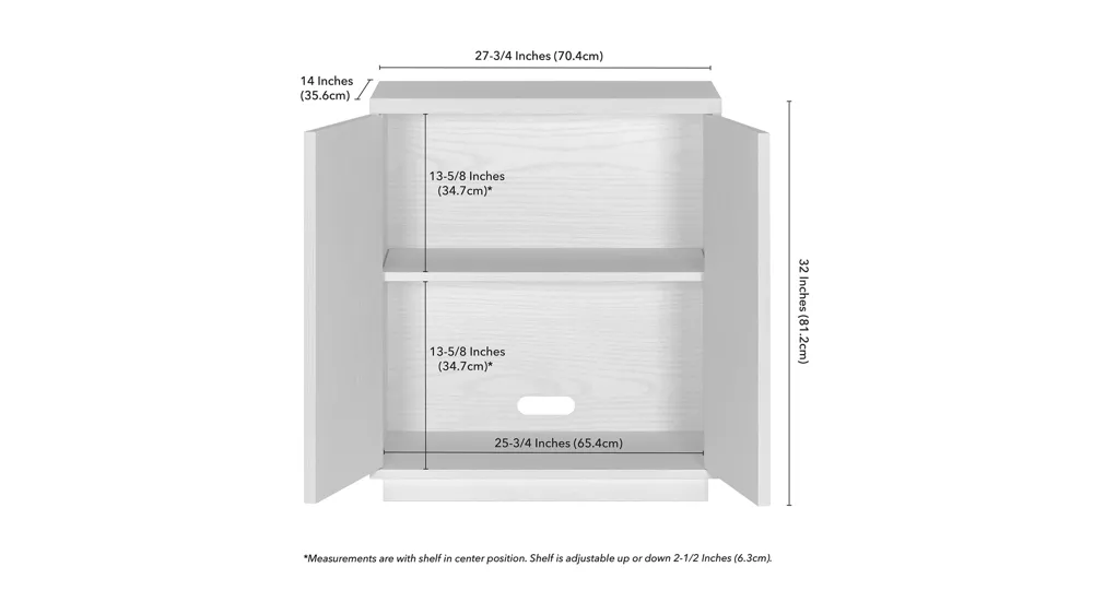 Alston Accent Cabinet Dimensions