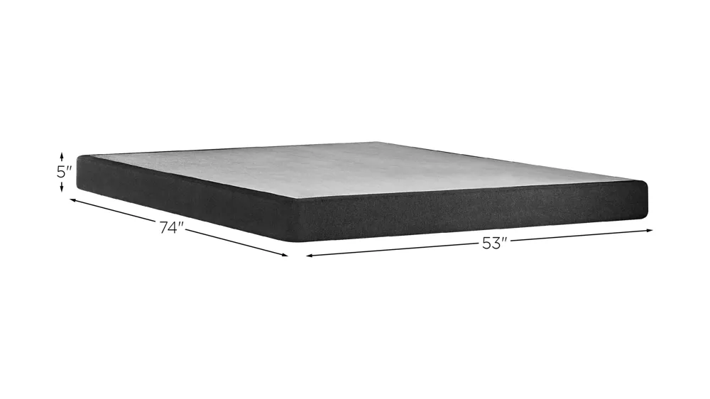 TEMPUR-Pedic ProAdapt 5" Box Spring Dimensions