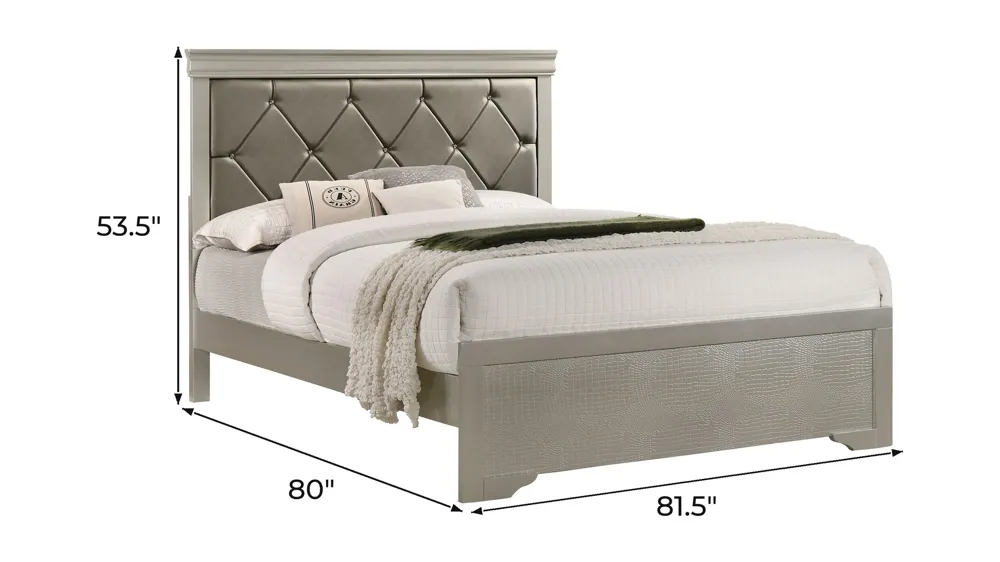Amalia Panel Bed Dimensions