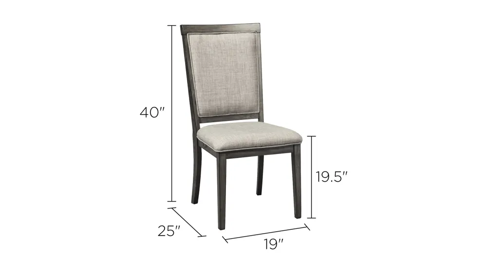 Savena Dining Chair Dimensions