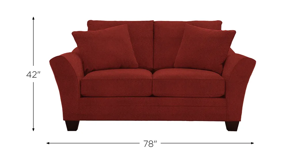 Briarwood Loveseat Dimensions